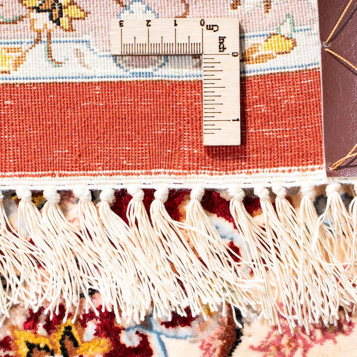 Tapis persan - Isfahan - Premium - 123 x 83 cm - rouge