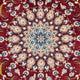 Tapis persan - Isfahan - Premium - 119 x 84 cm - rouge foncé