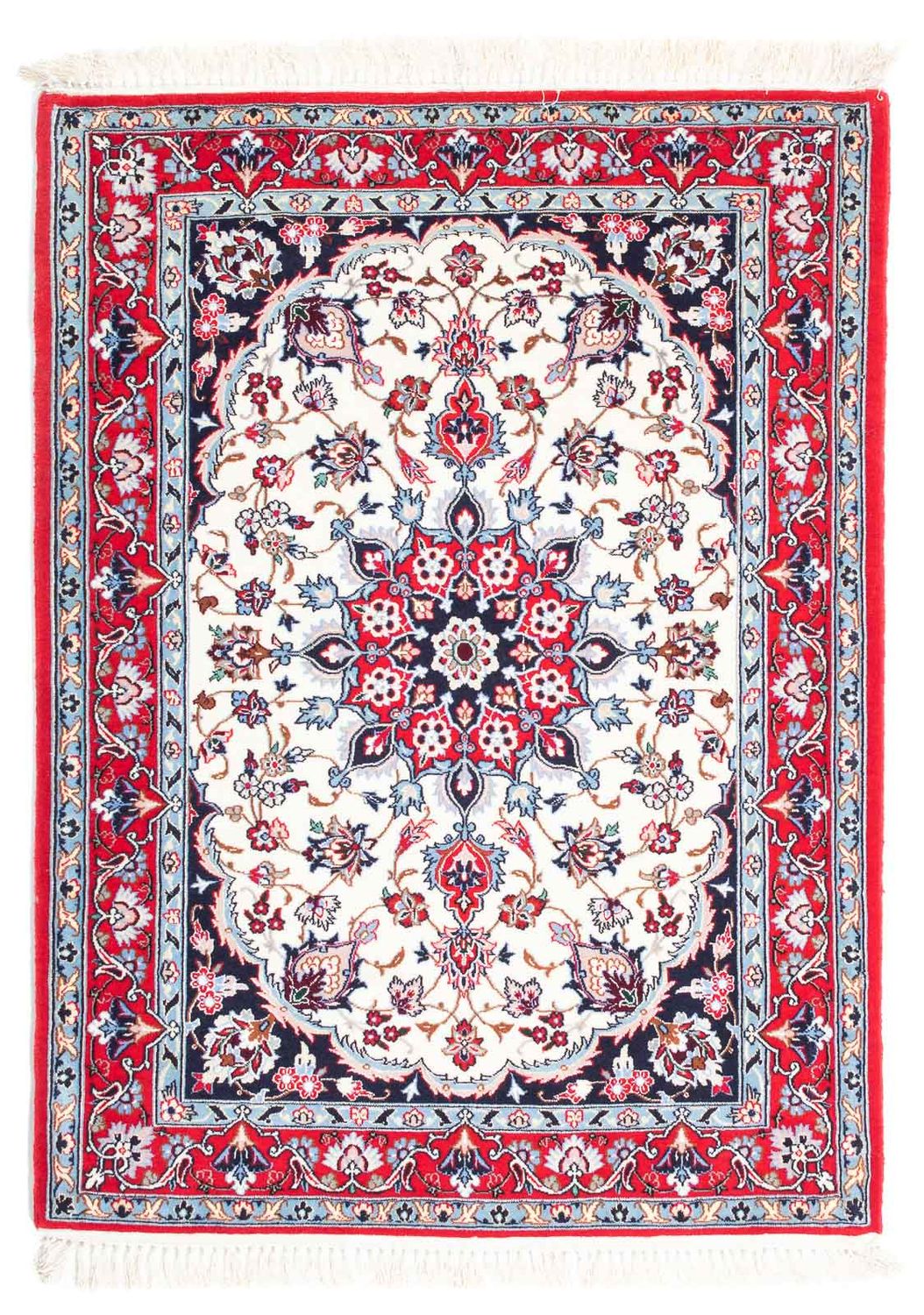 Tapis persan - Isfahan - Premium - 115 x 84 cm - rouge