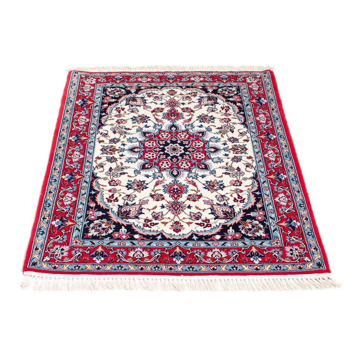 Tapis persan - Isfahan - Premium - 115 x 84 cm - rouge