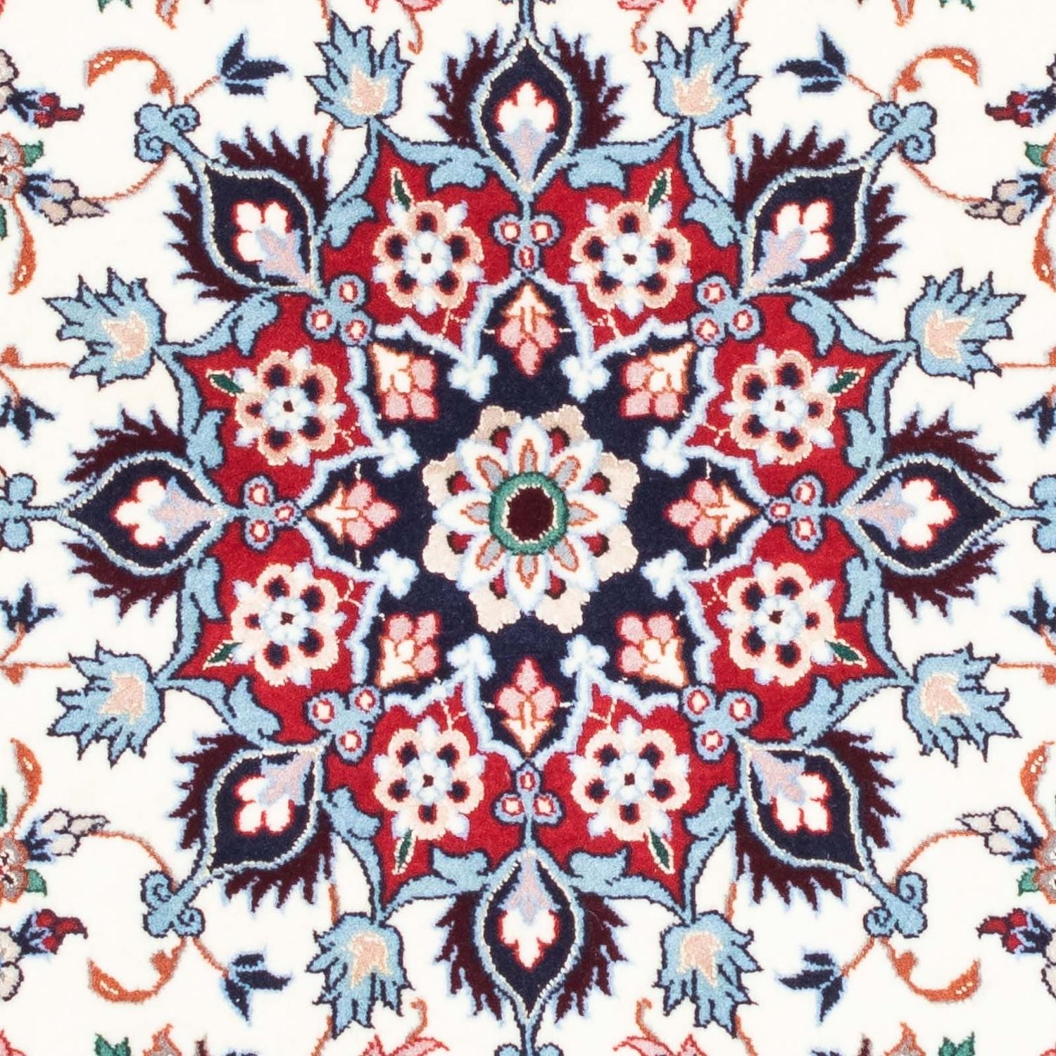 Tapis persan - Isfahan - Premium - 121 x 82 cm - beige