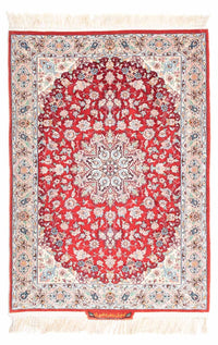 Tapis persan - Isfahan - Premium - 119 x 84 cm - rouge