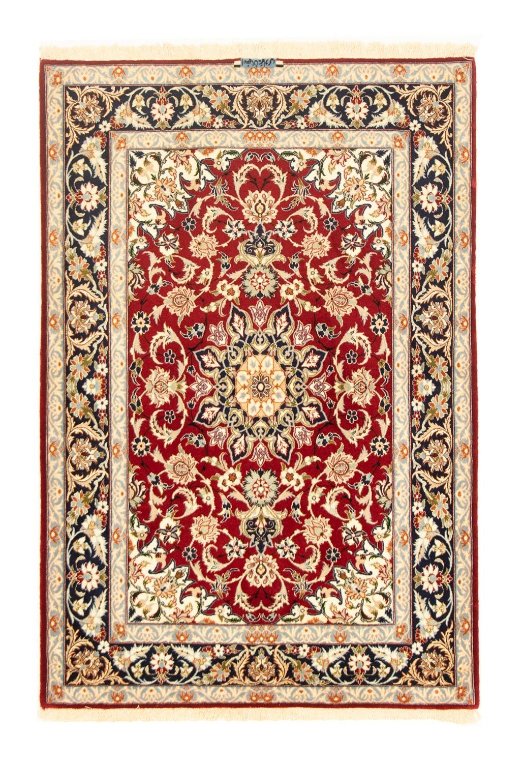 Tapis persan - Isfahan - Premium - 158 x 110 cm - rouge
