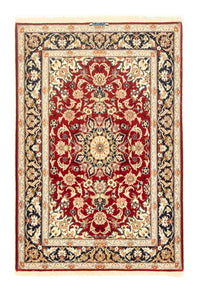 Tapis persan - Isfahan - Premium - 158 x 110 cm - rouge