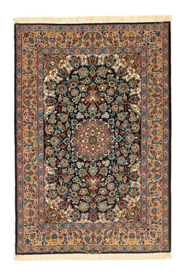 Tapis persan - Isfahan - Premium - 165 x 110 cm - noir