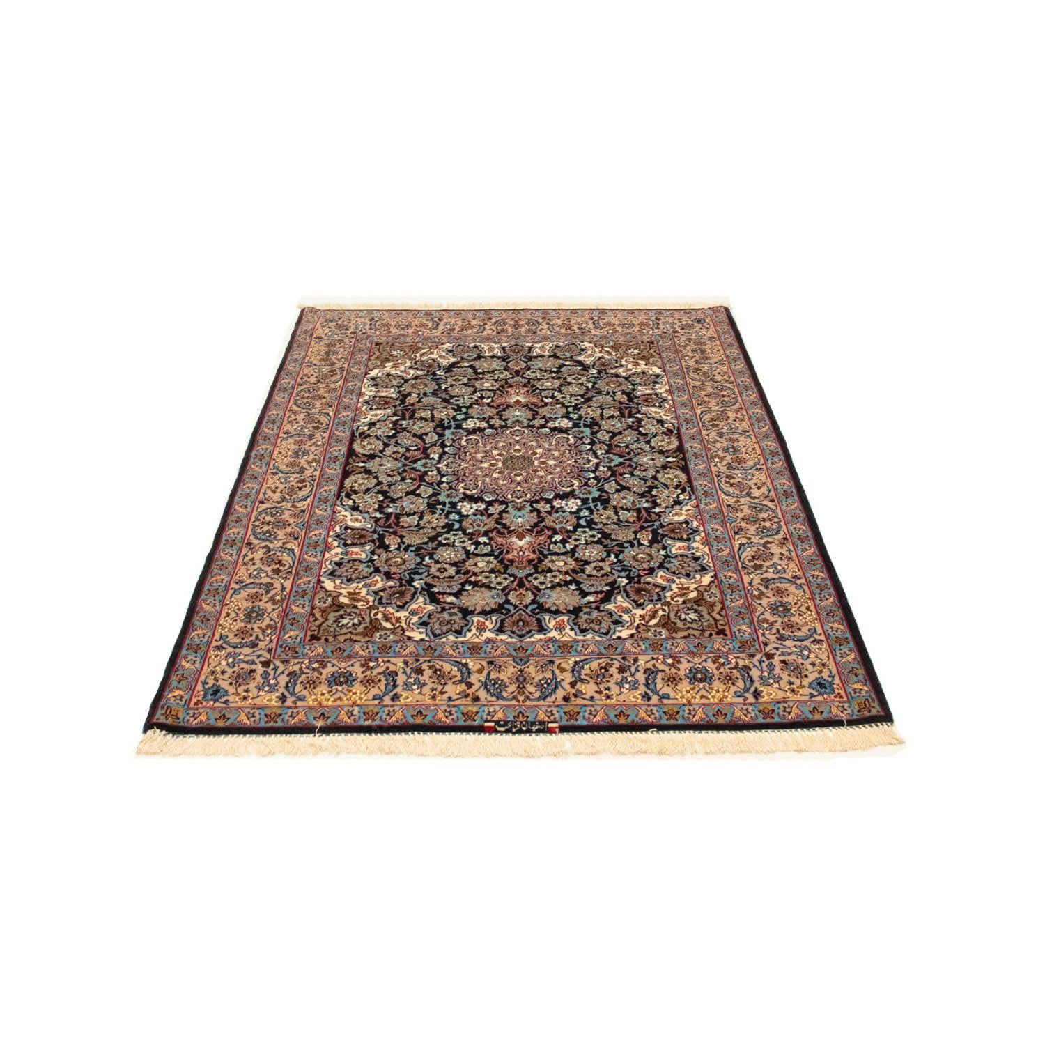 Tapis persan - Isfahan - Premium - 165 x 110 cm - noir