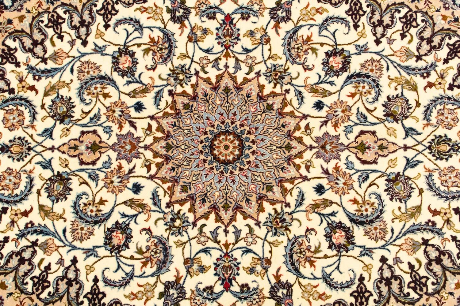 Tapis persan - Isfahan - Premium - 160 x 109 cm - beige