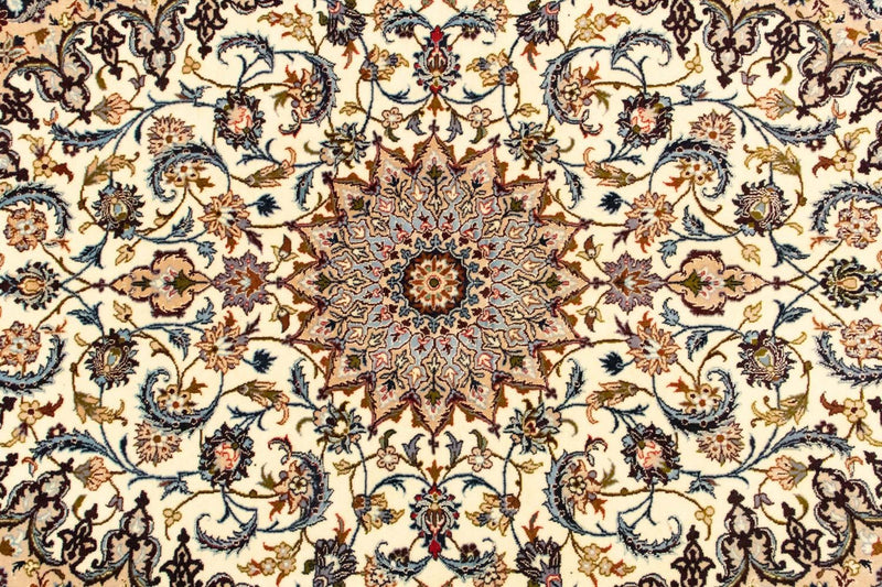 Tapis persan - Isfahan - Premium - 160 x 109 cm - beige