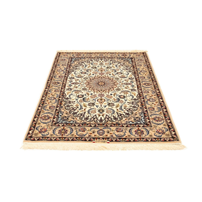 Tapis persan - Isfahan - Premium - 160 x 109 cm - beige