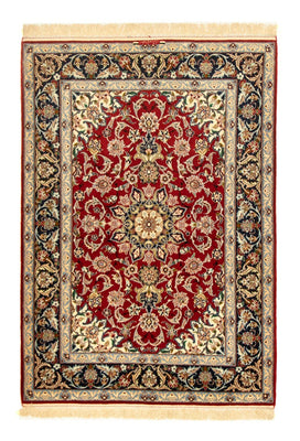 Tapis persan - Isfahan - Premium - 162 x 111 cm - rouge