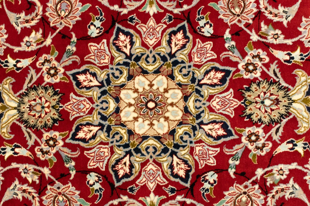 Tapis persan - Isfahan - Premium - 162 x 111 cm - rouge
