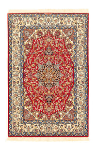 Tapis persan - Isfahan - Premium - 162 x 107 cm - rouge