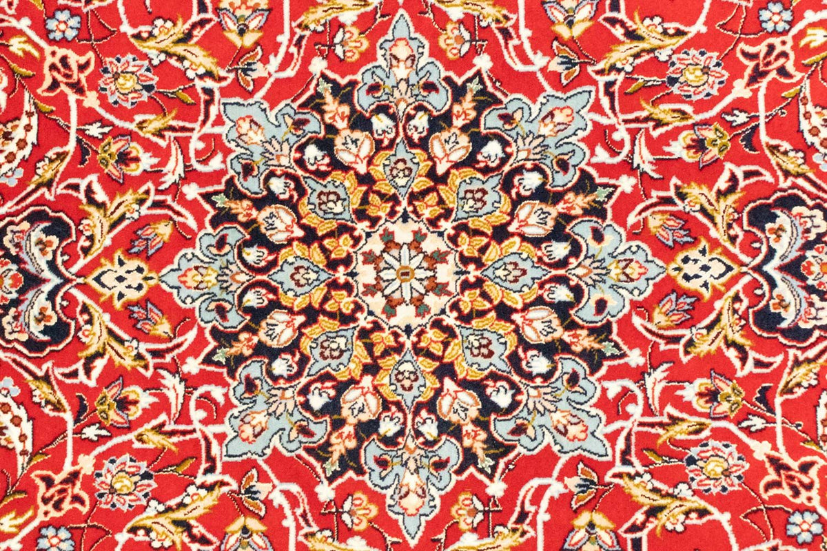 Tapis persan - Isfahan - Premium - 162 x 107 cm - rouge