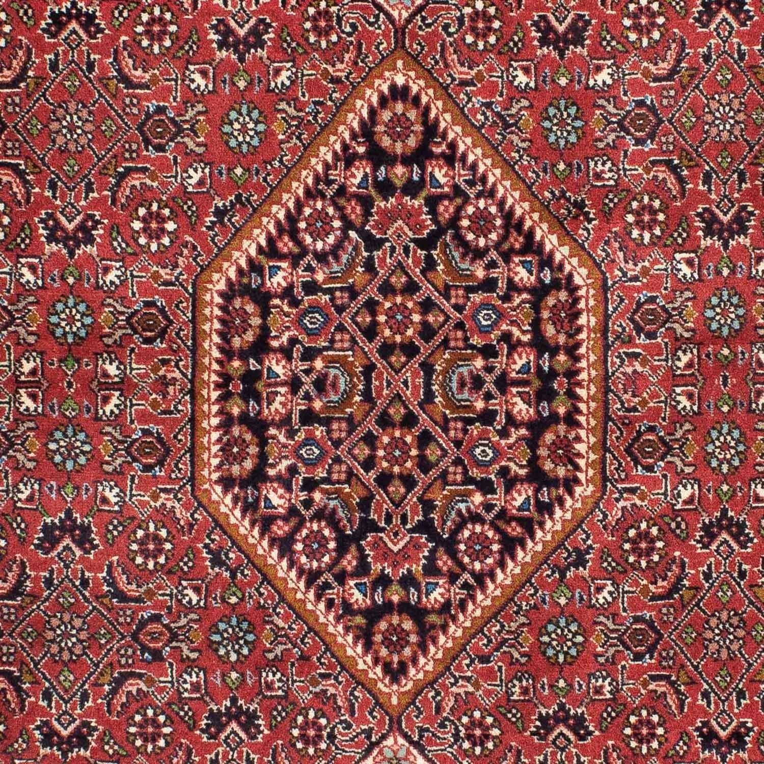 Tapis persan - Bidjar - 224 x 141 cm - rouge clair