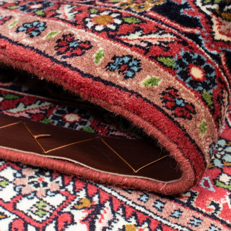 Tapis persan - Bidjar - 224 x 141 cm - rouge clair