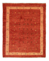 Tapis Gabbeh - Loribaft Persan - 194 x 156 cm - rouge