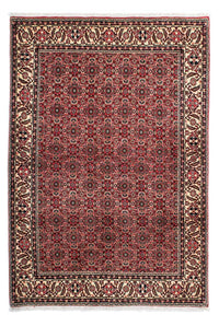 Tapis persan - Bidjar - 208 x 139 cm - rouge