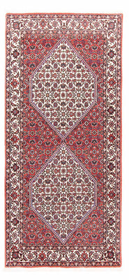 Tapis persan - Bidjar - 166 x 77 cm - rouge