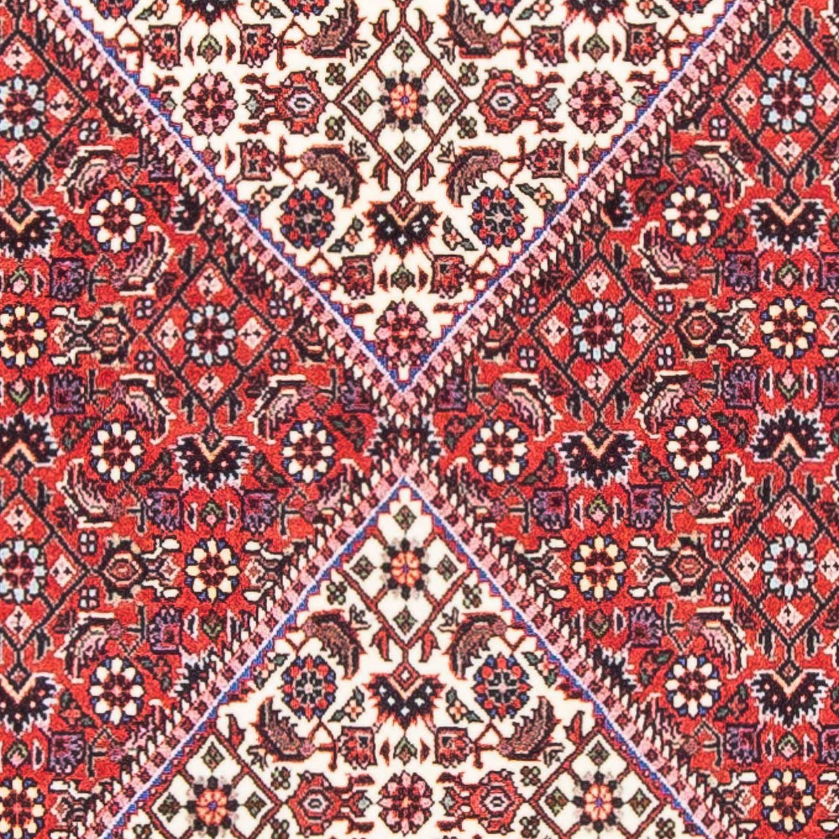 Tapis persan - Bidjar - 166 x 77 cm - rouge
