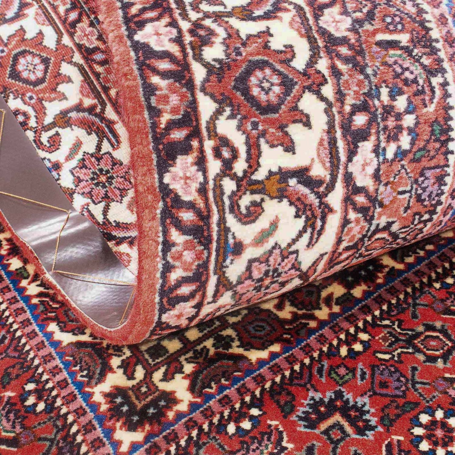 Tapis persan - Bidjar - 166 x 77 cm - rouge