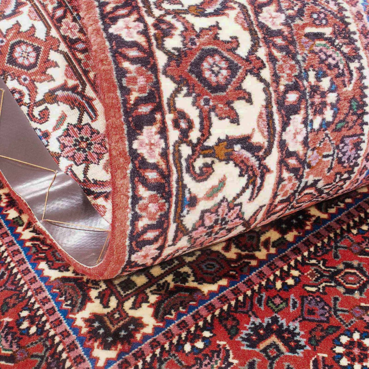 Tapis persan - Bidjar - 166 x 77 cm - rouge