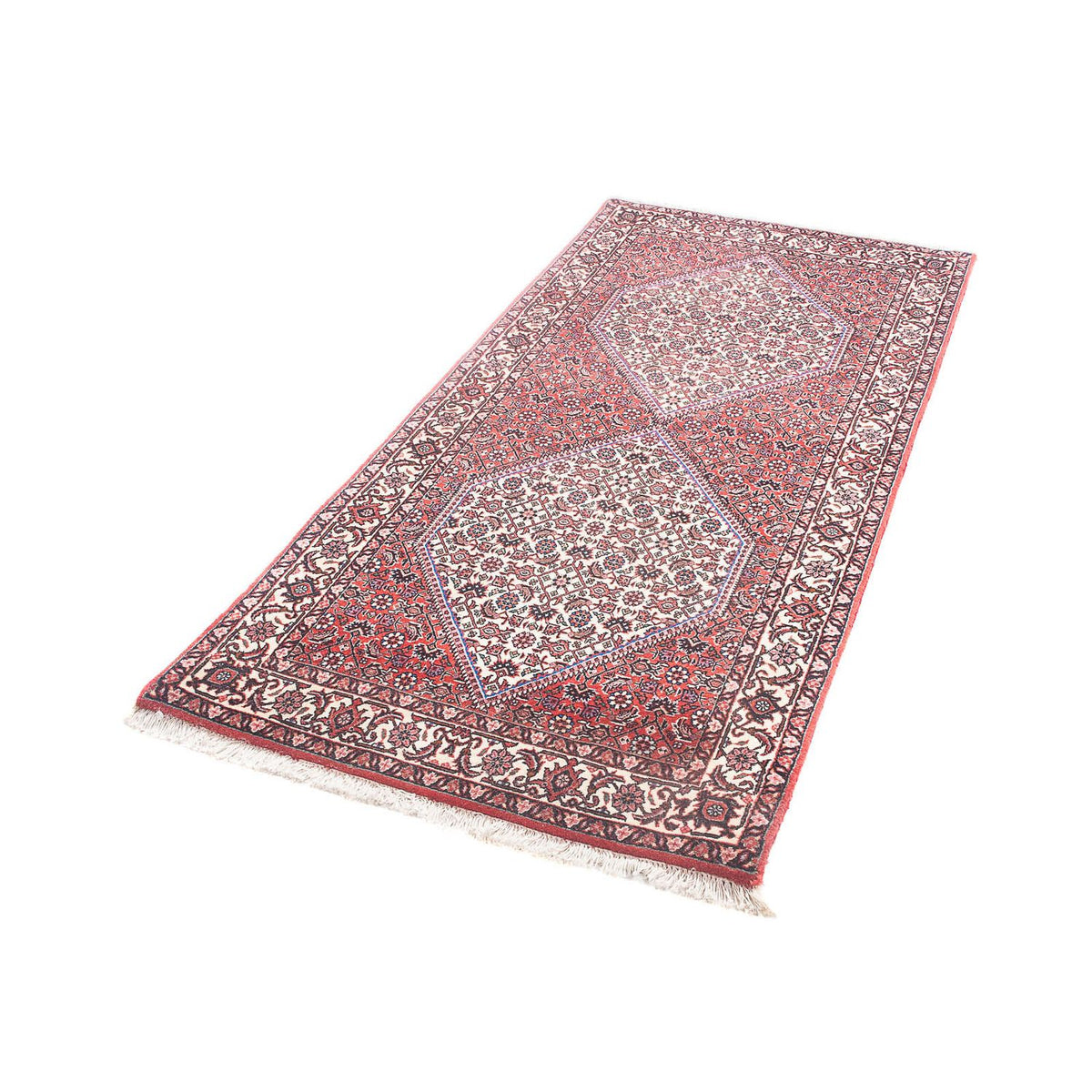 Tapis persan - Bidjar - 166 x 77 cm - rouge