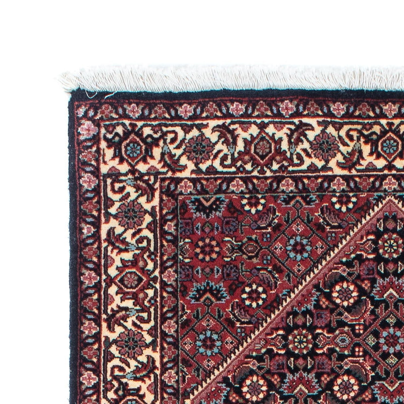 Tapis de couloir Tapis persan - Bidjar - 209 x 72 cm - bleu foncé