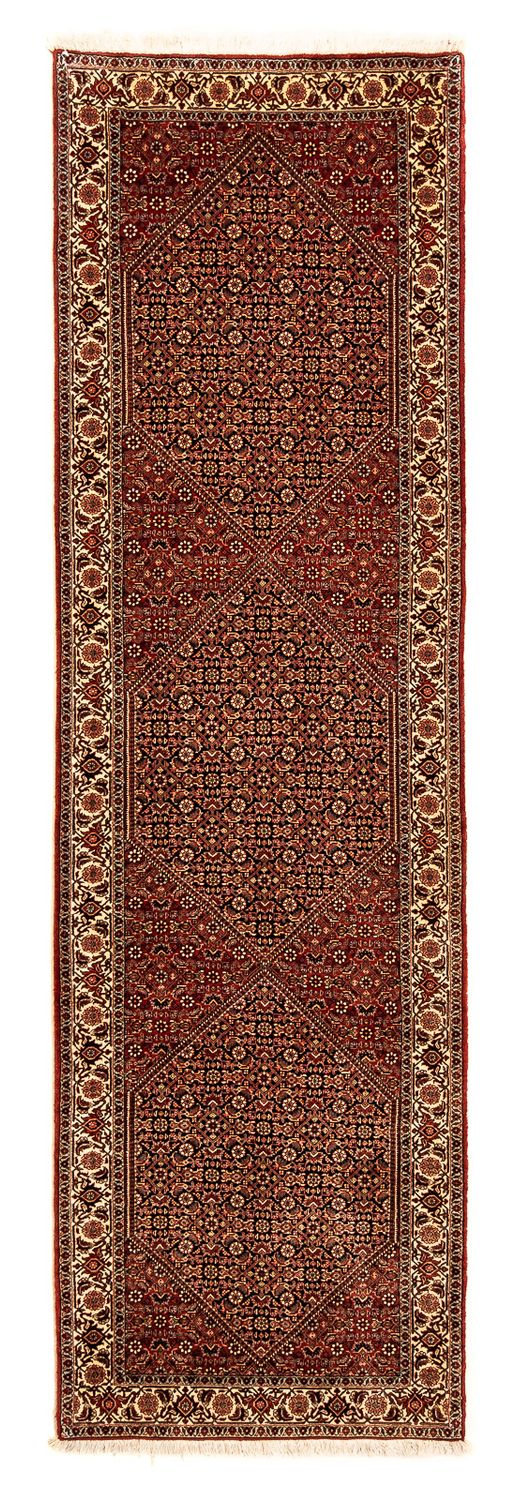 Tapis de couloir Tapis persan - Bidjar - 307 x 84 cm - multicolore