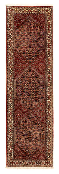 Tapis de couloir Tapis persan - Bidjar - 307 x 84 cm - multicolore