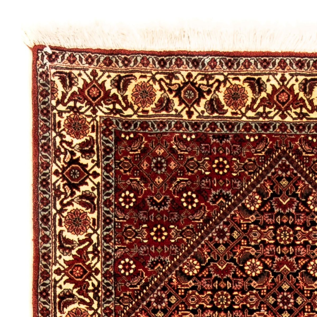 Tapis de couloir Tapis persan - Bidjar - 307 x 84 cm - multicolore