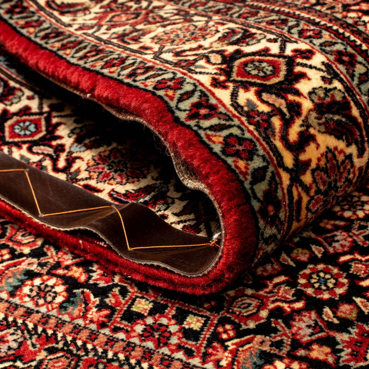 Tapis de couloir Tapis persan - Bidjar - 307 x 84 cm - multicolore