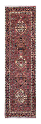 Tapis de couloir Tapis persan - Bidjar - 292 x 81 cm - rouge clair