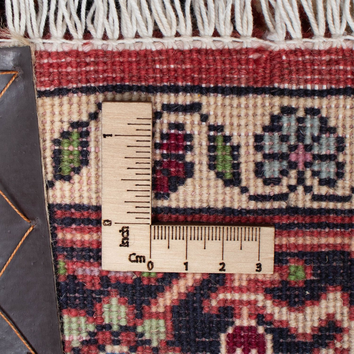 Tapis de couloir Tapis persan - Bidjar - 292 x 81 cm - rouge clair