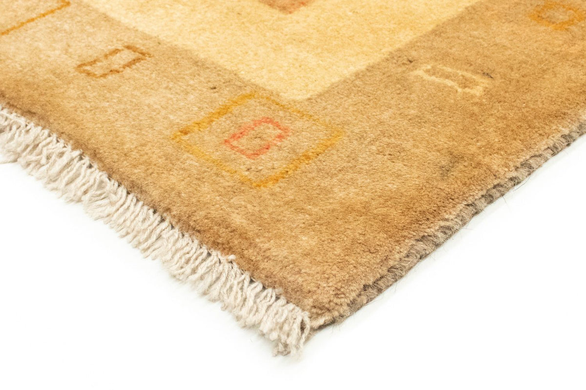 Tapis Gabbeh - Persan - 174 x 121 cm - or
