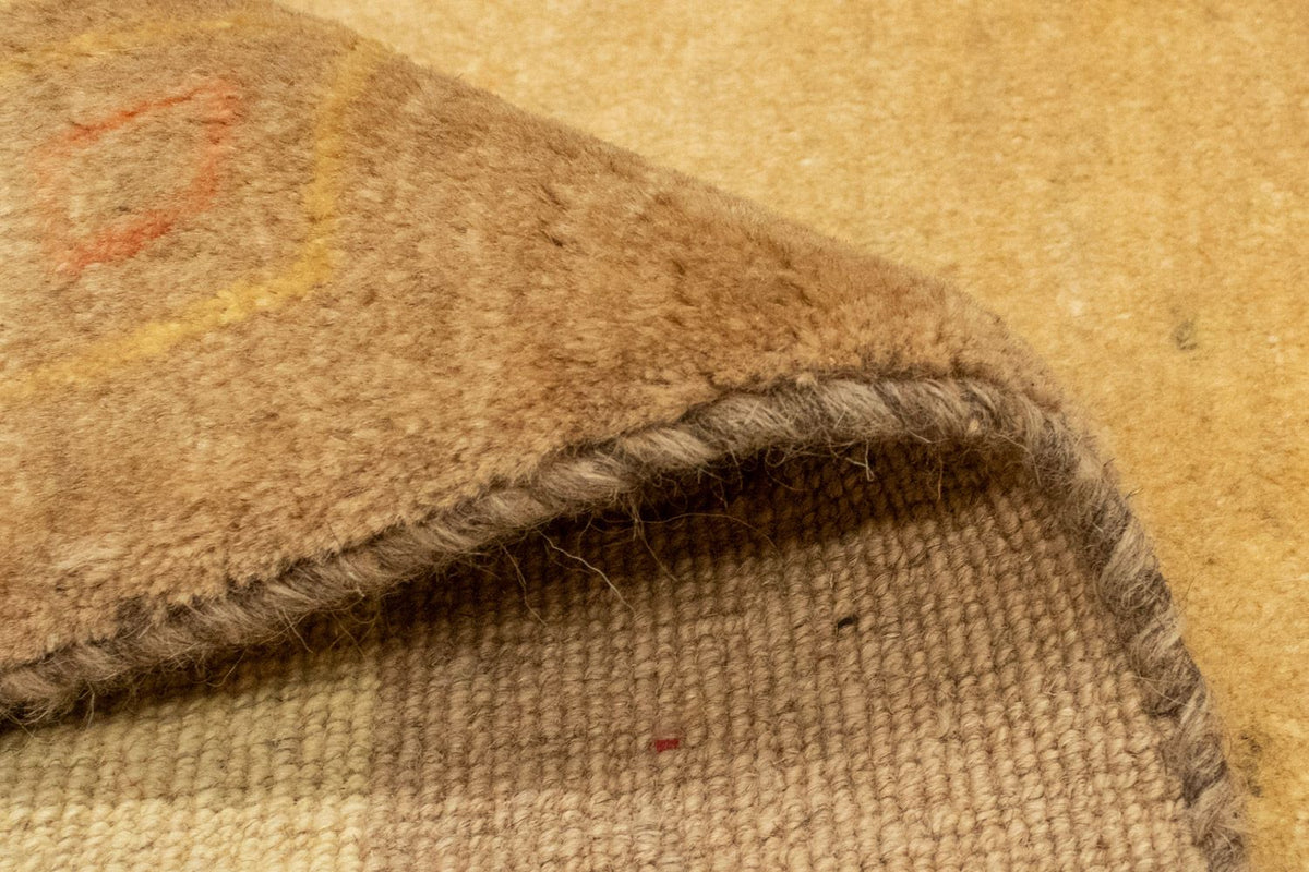 Tapis Gabbeh - Persan - 174 x 121 cm - or