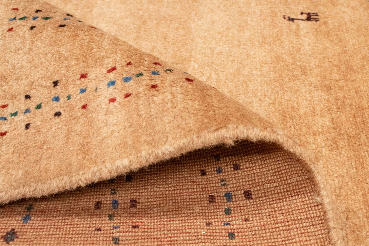 Tapis Gabbeh - Persan - 197 x 154 cm - rouge