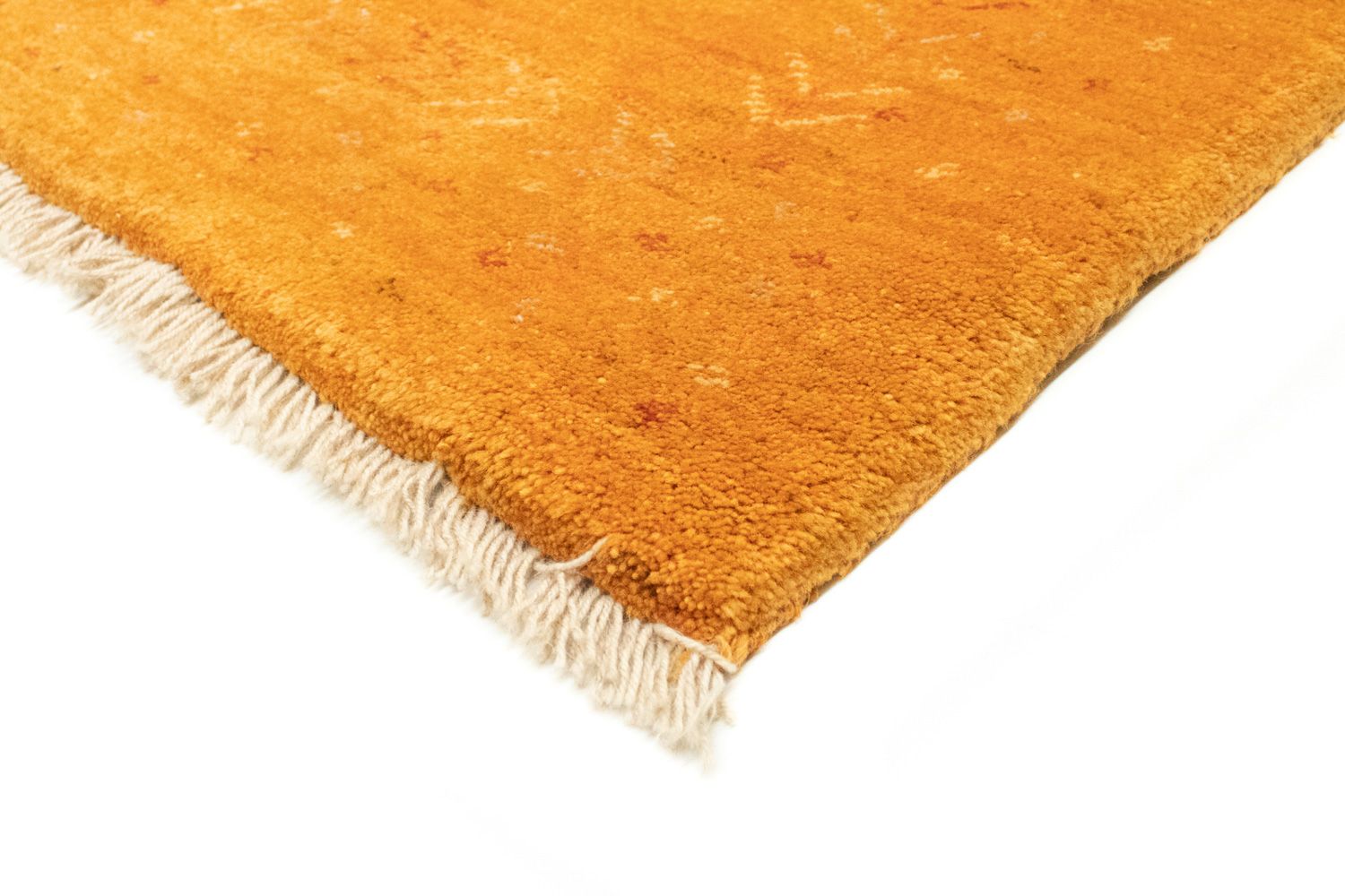 Tapis Gabbeh - Persan - 224 x 177 cm - or