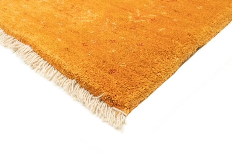 Tapis Gabbeh - Persan - 224 x 177 cm - or
