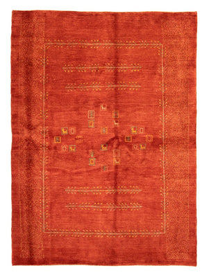 Tapis Gabbeh - Persan - 228 x 165 cm - rouge