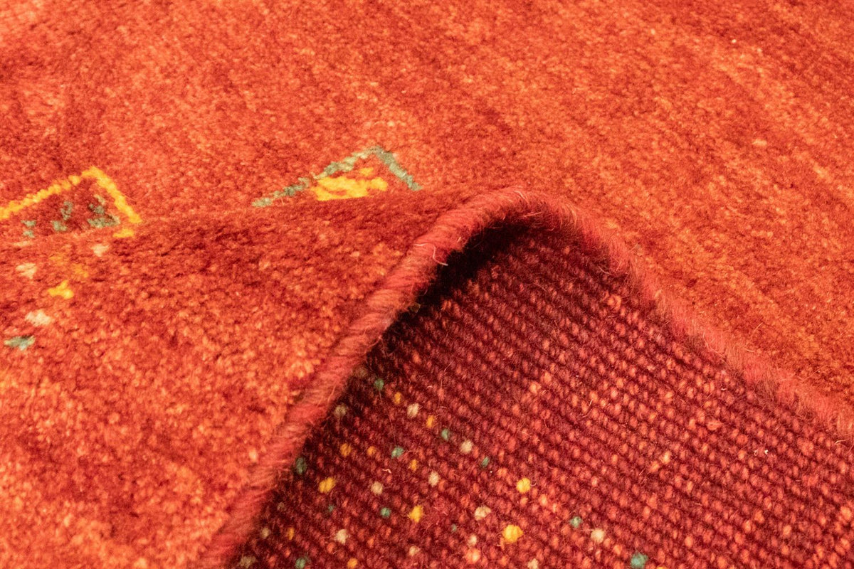 Tapis Gabbeh - Persan - 228 x 165 cm - rouge