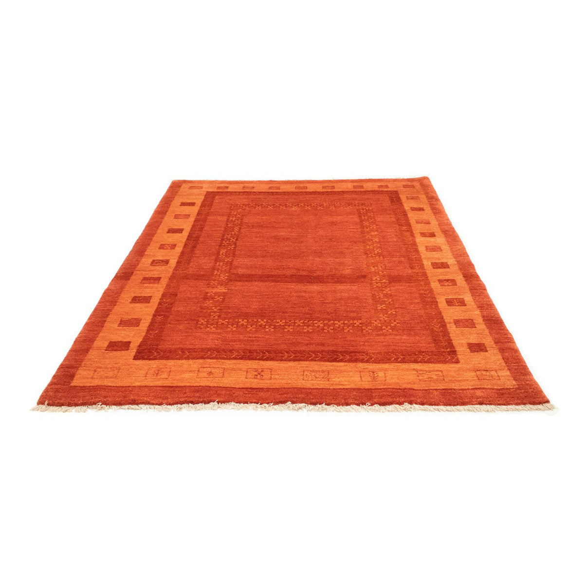 Tapis Gabbeh - Persan - 224 x 173 cm - rouge