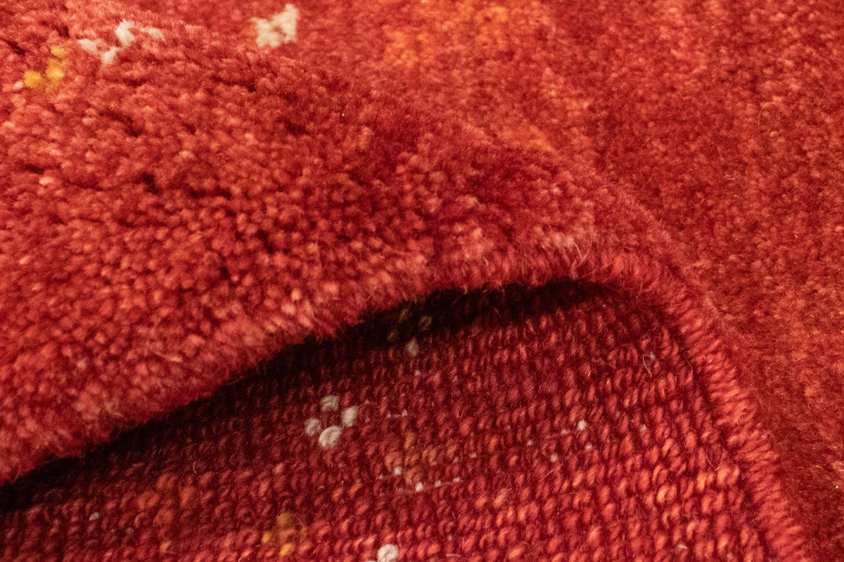 Tapis Gabbeh - Persan - 174 x 122 cm - rouge