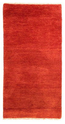 Tapis Gabbeh - Persan - 141 x 70 cm - rouge