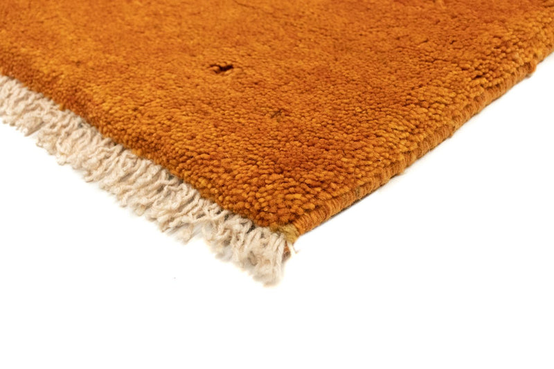 Tapis Gabbeh - Persan - 131 x 80 cm - or