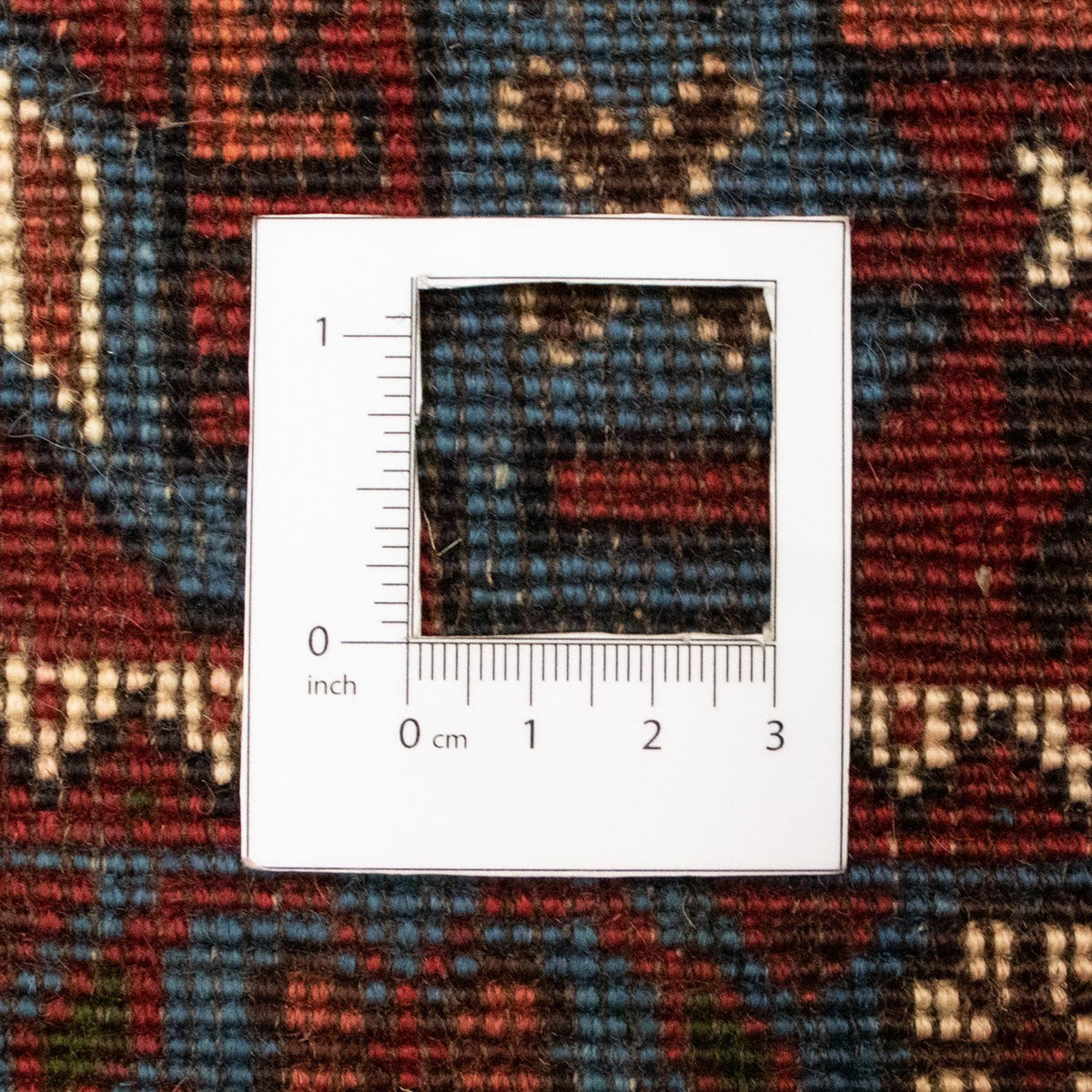 Tapis persan - Nomadic - 200 x 159 cm - rouge