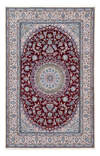 Tapis persan - Nain - Royal - 291 x 199 cm - rouge