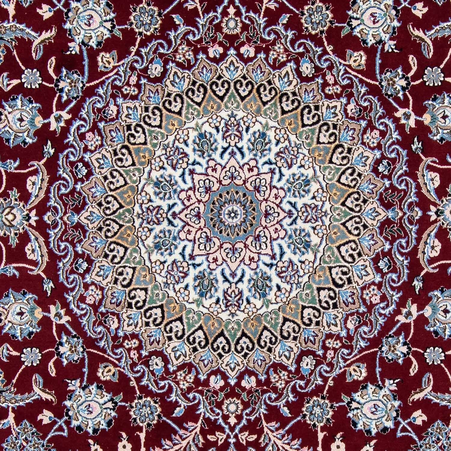 Tapis persan - Nain - Royal - 291 x 199 cm - rouge
