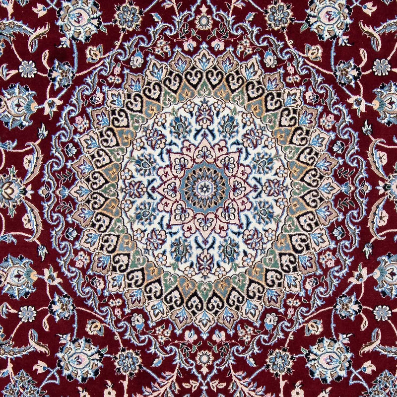 Tapis persan - Nain - Royal - 291 x 199 cm - rouge