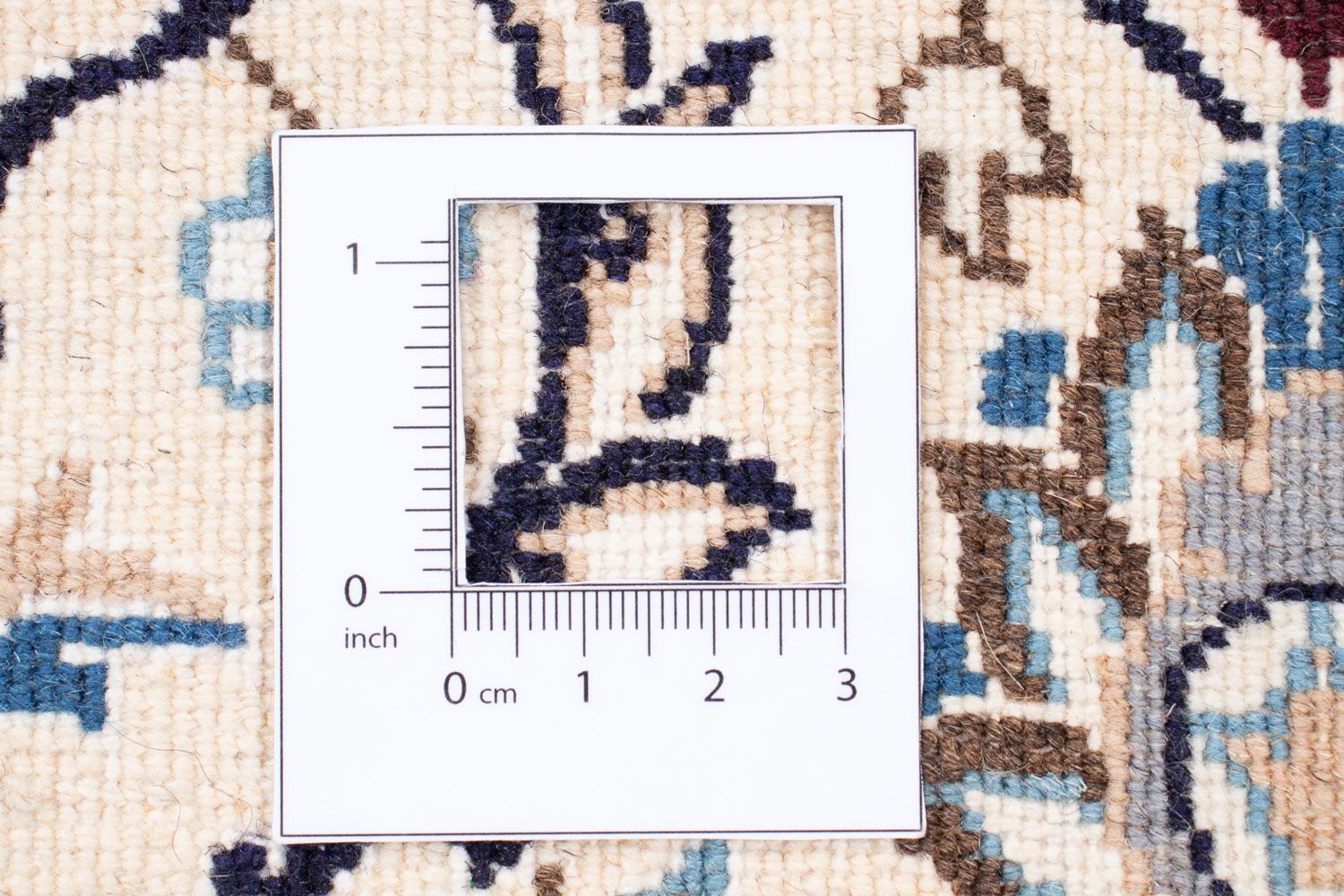 Tapis persan - Nain - Royal carré  - 210 x 202 cm - beige