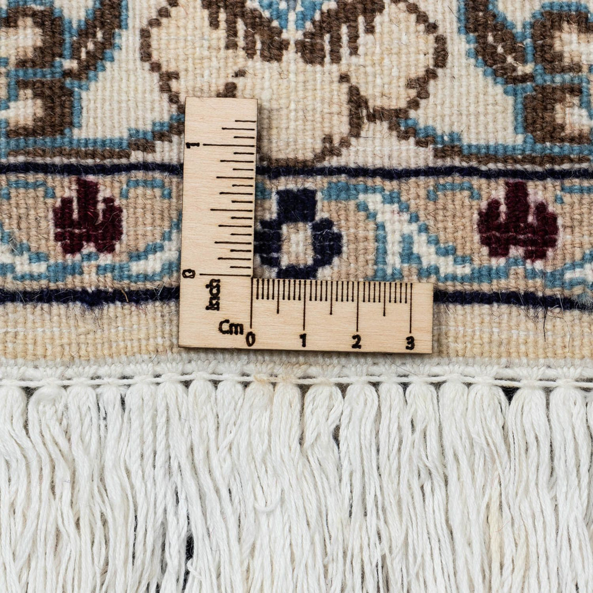 Tapis persan - Nain - Royal - 352 x 243 cm - beige